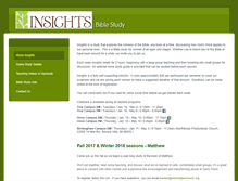 Tablet Screenshot of insightsbiblestudy.org